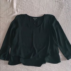 Black blouse 3 quarter sleeves